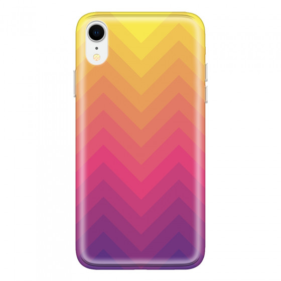 APPLE - iPhone XR - Soft Clear Case - Retro Style Series VII.