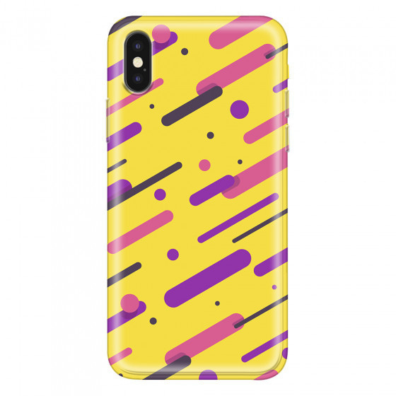 APPLE - iPhone XS Max - Soft Clear Case - Retro Style Series VIII.