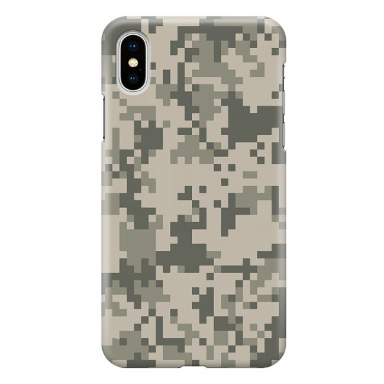 APPLE - iPhone XS Max - 3D Snap Case - Digital Camouflage