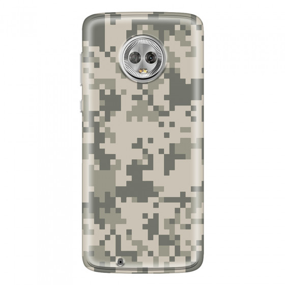MOTOROLA by LENOVO - Moto G6 - Soft Clear Case - Digital Camouflage