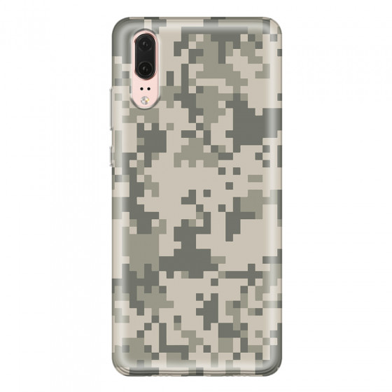 HUAWEI - P20 - Soft Clear Case - Digital Camouflage