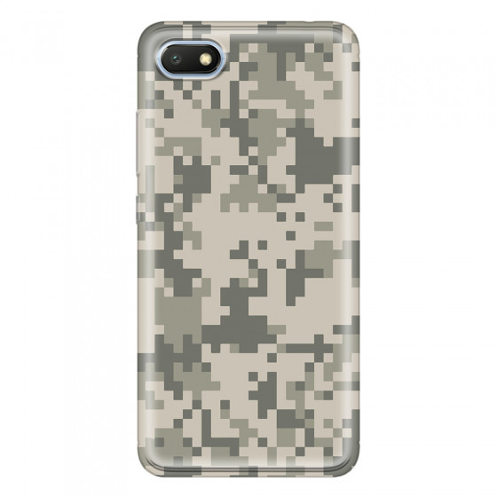 XIAOMI - Redmi 6A - Soft Clear Case - Digital Camouflage