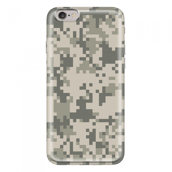 APPLE - iPhone 6S - Soft Clear Case - Digital Camouflage