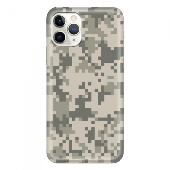 APPLE - iPhone 11 Pro - Soft Clear Case - Digital Camouflage