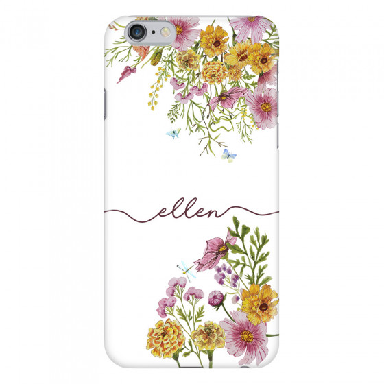 APPLE - iPhone 6S - 3D Snap Case - Meadow Garden with Monogram