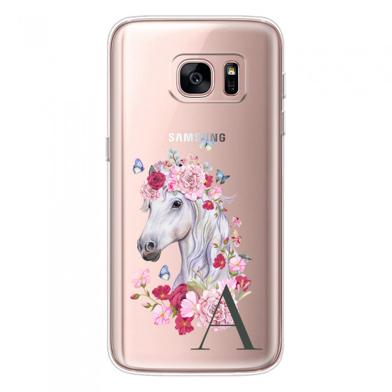 SAMSUNG - Galaxy S7 - Soft Clear Case - Magical Horse