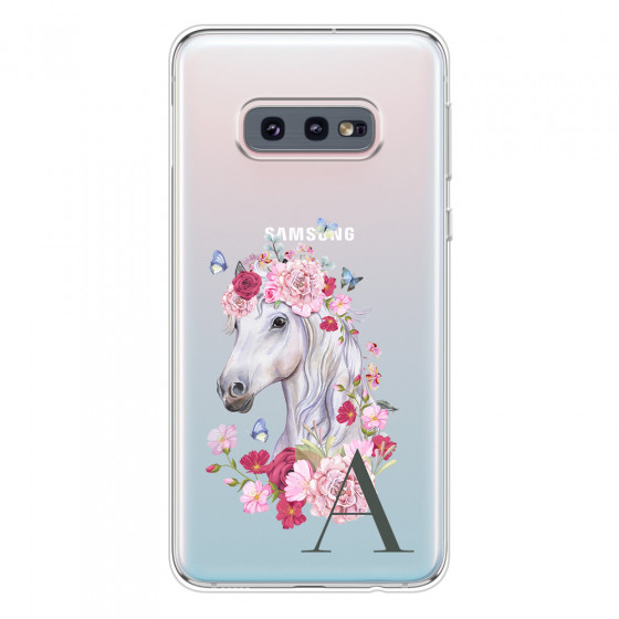 SAMSUNG - Galaxy S10e - Soft Clear Case - Magical Horse