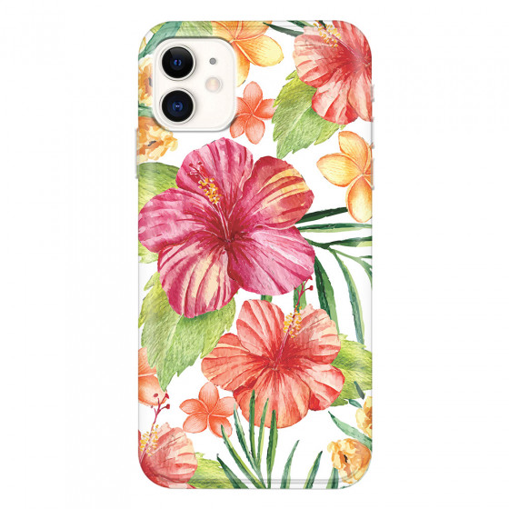 APPLE - iPhone 11 - Soft Clear Case - Tropical Vibes
