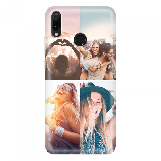 HUAWEI - Y9 2019 - Soft Clear Case - Collage of 4