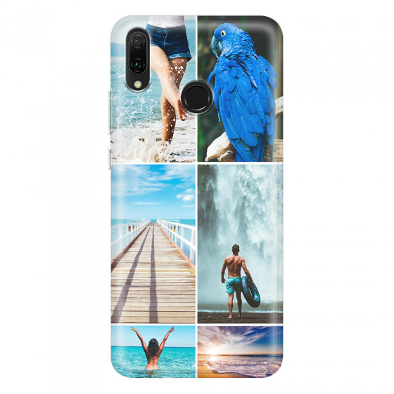 HUAWEI - Y9 2019 - Soft Clear Case - Collage of 6