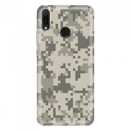 HUAWEI - Y9 2019 - Soft Clear Case - Digital Camouflage