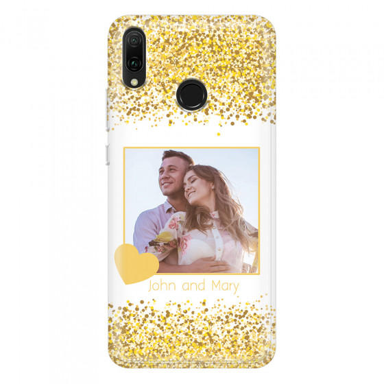 HUAWEI - Y9 2019 - Soft Clear Case - Gold Memories