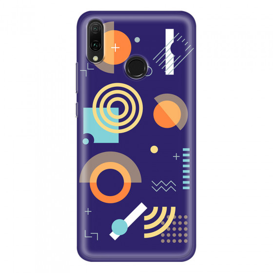 HUAWEI - Y9 2019 - Soft Clear Case - Retro Style Series I.