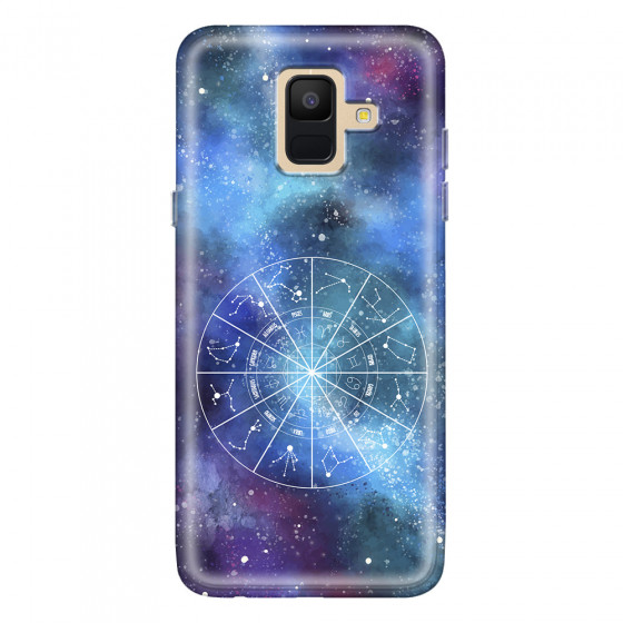 SAMSUNG - Galaxy A6 2018 - Soft Clear Case - Zodiac Constelations
