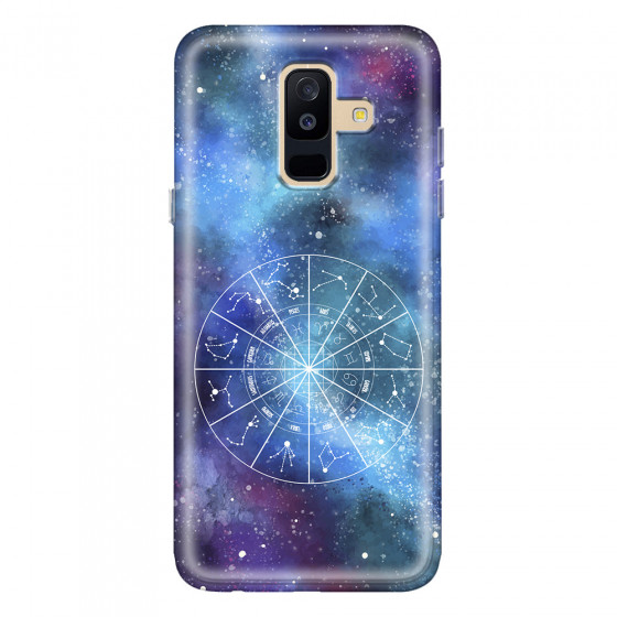 SAMSUNG - Galaxy A6 Plus 2018 - Soft Clear Case - Zodiac Constelations