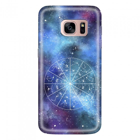 SAMSUNG - Galaxy S7 - Soft Clear Case - Zodiac Constelations