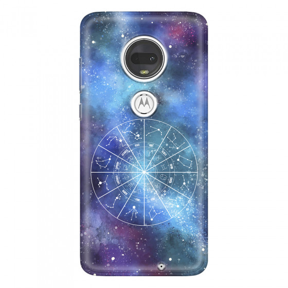 MOTOROLA by LENOVO - Moto G7 - Soft Clear Case - Zodiac Constelations