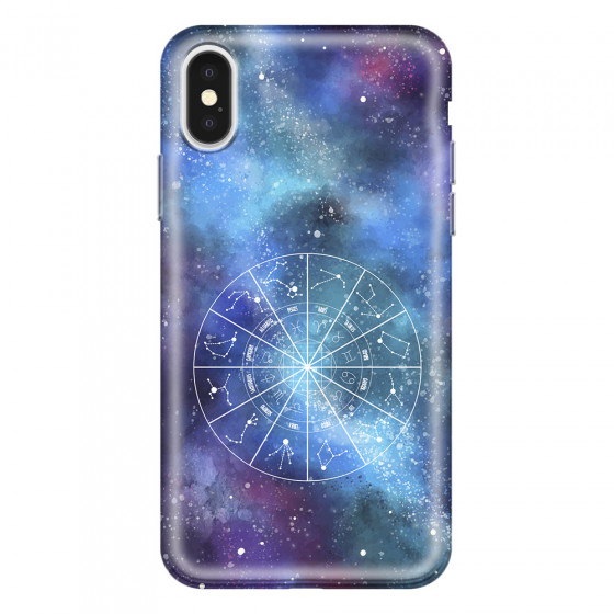 APPLE - iPhone X - Soft Clear Case - Zodiac Constelations