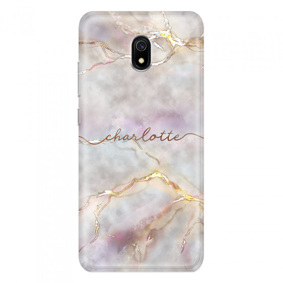 XIAOMI - Redmi 8A - Soft Clear Case - Marble Rootage