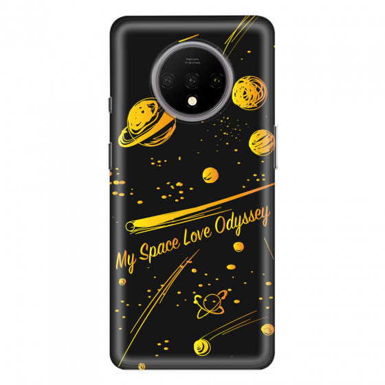 ONEPLUS - OnePlus 7T - Soft Clear Case - Dark Space Odyssey