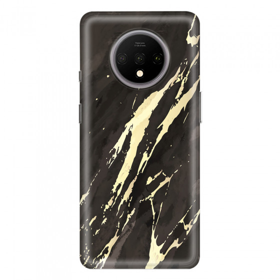 ONEPLUS - OnePlus 7T - Soft Clear Case - Marble Ivory Black