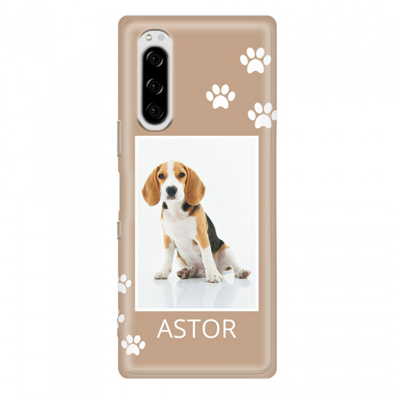 SONY - Sony Xperia 5 - Soft Clear Case - Puppy