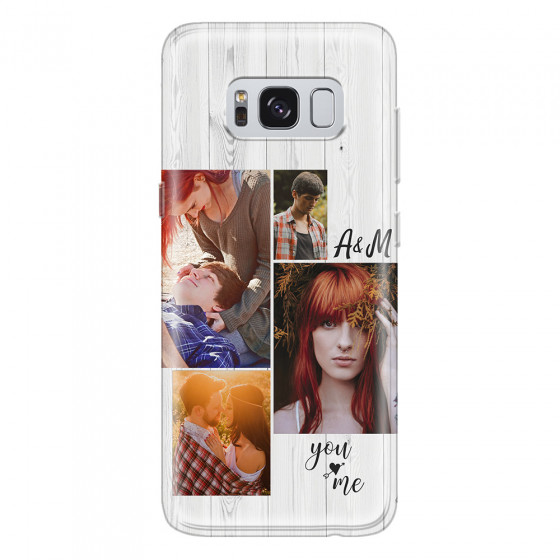 SAMSUNG - Galaxy S8 - Soft Clear Case - Love Arrow Memories
