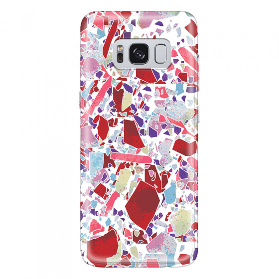 SAMSUNG - Galaxy S8 - Soft Clear Case - Terrazzo Design VI