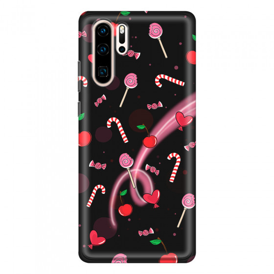 HUAWEI - P30 Pro - Soft Clear Case - Candy Black