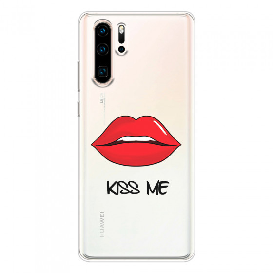 HUAWEI - P30 Pro - Soft Clear Case - Kiss Me