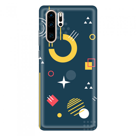 HUAWEI - P30 Pro - Soft Clear Case - Retro Style Series II.