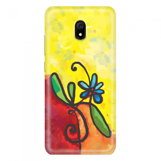 XIAOMI - Redmi 8A - Soft Clear Case - Flower in Picasso Style
