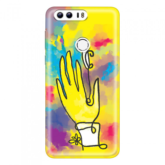 HONOR - Honor 8 - Soft Clear Case - Abstract Hand Paint