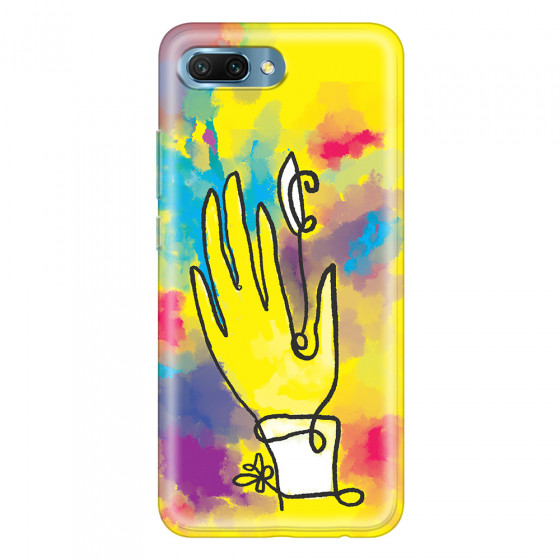HONOR - Honor 10 - Soft Clear Case - Abstract Hand Paint