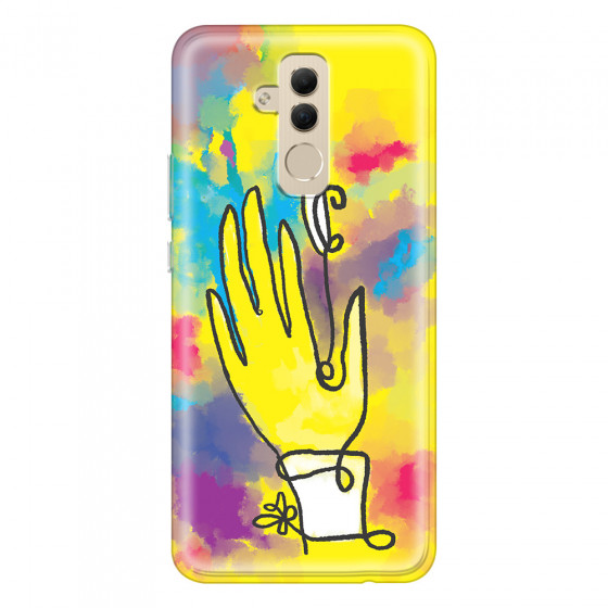 HUAWEI - Mate 20 Lite - Soft Clear Case - Abstract Hand Paint
