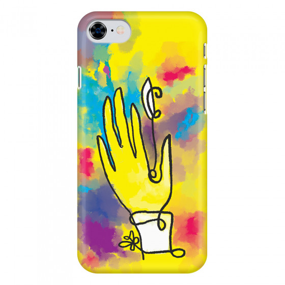 APPLE - iPhone 8 - 3D Snap Case - Abstract Hand Paint