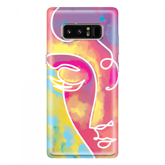 SAMSUNG - Galaxy Note 8 - Soft Clear Case - Amphora Girl