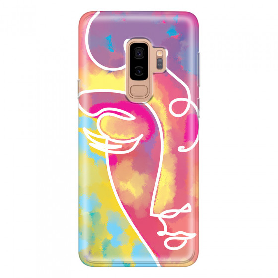 SAMSUNG - Galaxy S9 Plus 2018 - Soft Clear Case - Amphora Girl