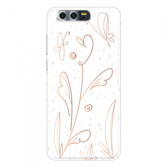 HONOR - Honor 9 - Soft Clear Case - Flowers In Style