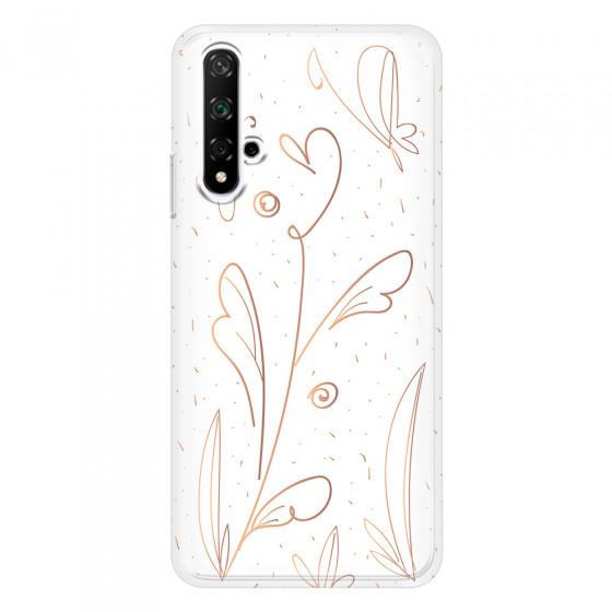 HONOR - Honor 20 - Soft Clear Case - Flowers In Style