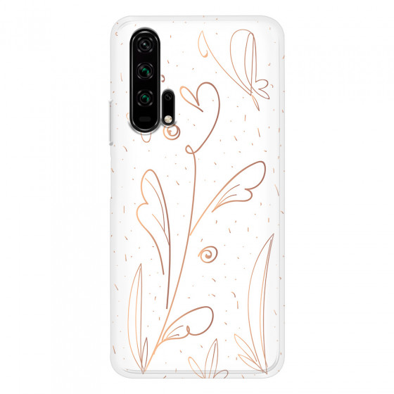 HONOR - Honor 20 Pro - Soft Clear Case - Flowers In Style