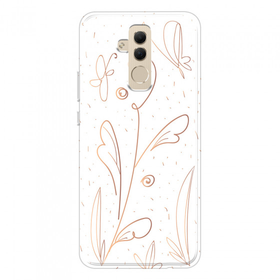 HUAWEI - Mate 20 Lite - Soft Clear Case - Flowers In Style