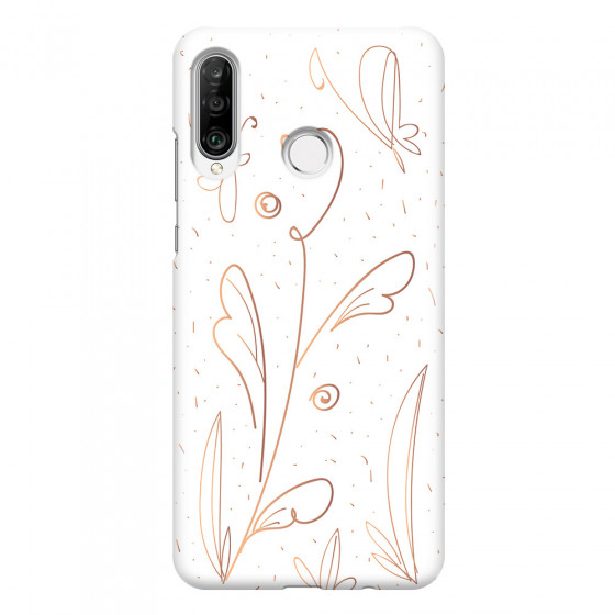 HUAWEI - P30 Lite - 3D Snap Case - Flowers In Style