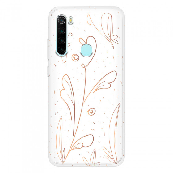 XIAOMI - Redmi Note 8 - Soft Clear Case - Flowers In Style