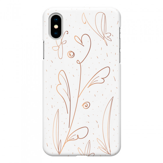 APPLE - iPhone X - 3D Snap Case - Flowers In Style