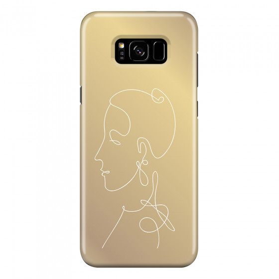 SAMSUNG - Galaxy S8 Plus - 3D Snap Case - Golden Lady