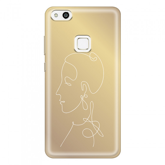 HUAWEI - P10 Lite - Soft Clear Case - Golden Lady