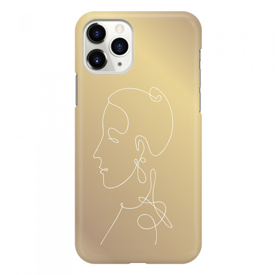 APPLE - iPhone 11 Pro - 3D Snap Case - Golden Lady