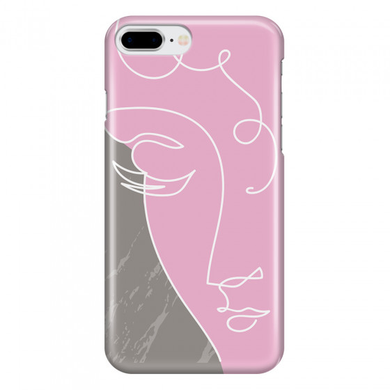 APPLE - iPhone 7 Plus - 3D Snap Case - Miss Pink