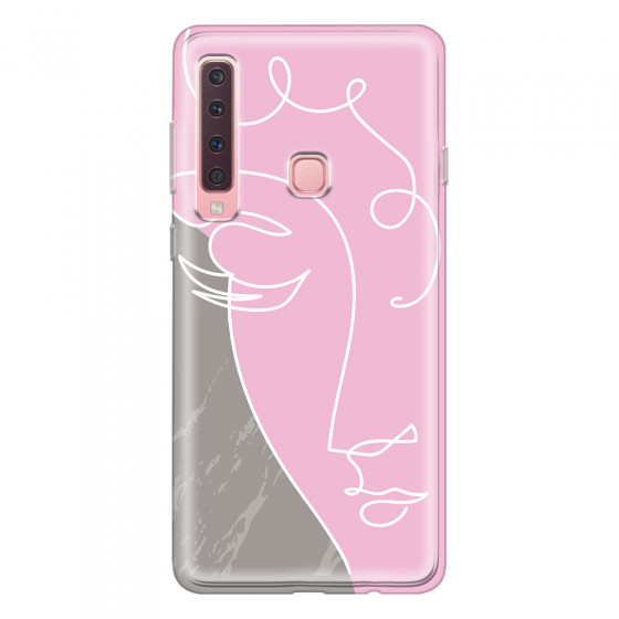 SAMSUNG - Galaxy A9 2018 - Soft Clear Case - Miss Pink
